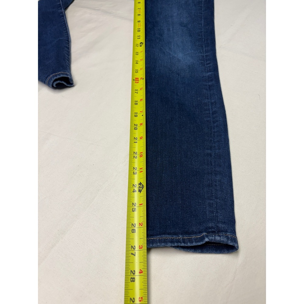 FRAME Le High Skinny Crop Jeans Dark Wash Women's Size 26X27 - Picture 12 of 14